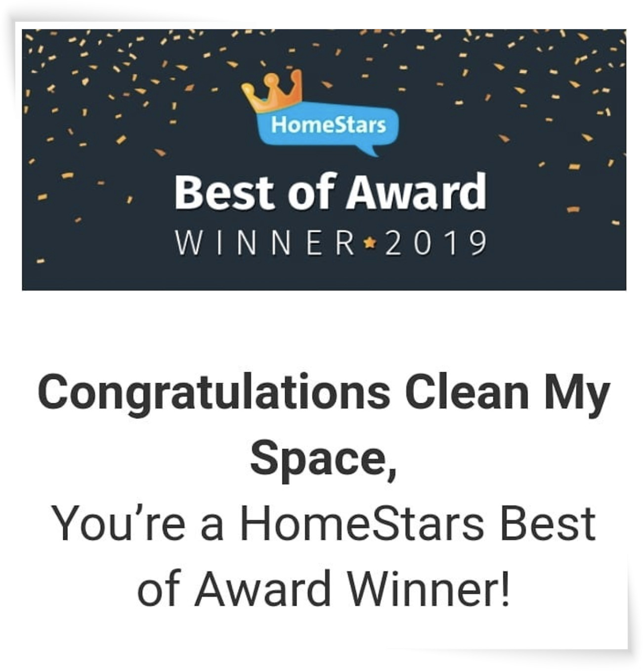 We recently won the HomeStars “Best Of” Award for the second time